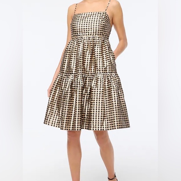 J. Crew Dresses & Skirts - J. Crew Tiered Gingham Dress